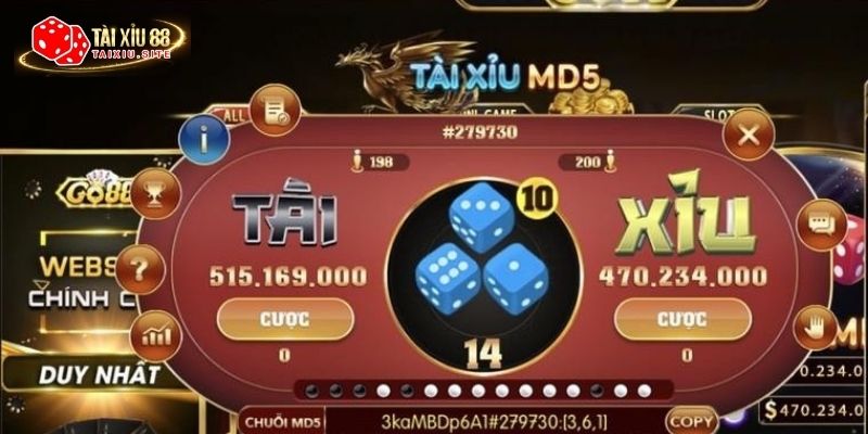 Một số hình ảnh ăn tài xỉu MD5