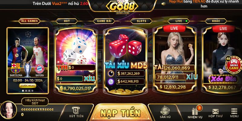Cổng game GO88