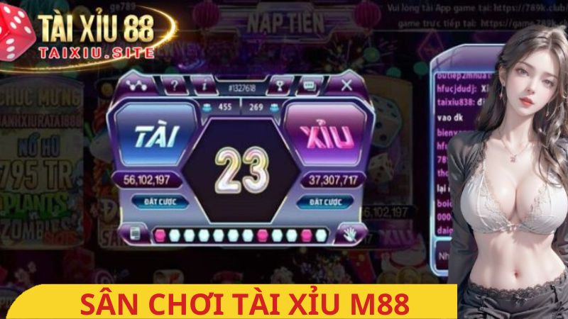 Tài xỉu M88 – Rinh thương khủng với hàng nghìn lượt cược