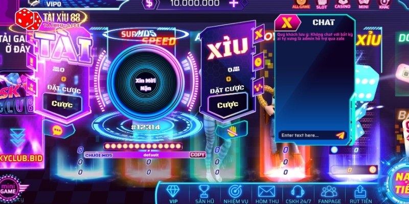 Hình ảnh Sky Club Tài Xỉu MD5