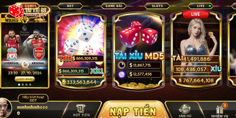 Hướng dẫn tham gia chơi tài xỉu nổ hũ đơn giản