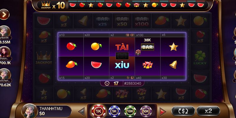 Hình ảnh về xèng tài xỉu