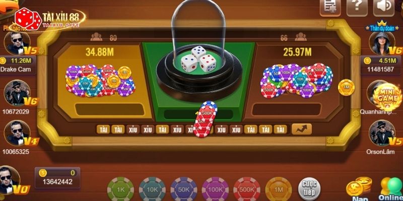 Hình ảnh Tài Xỉu 8US Truyền Thống