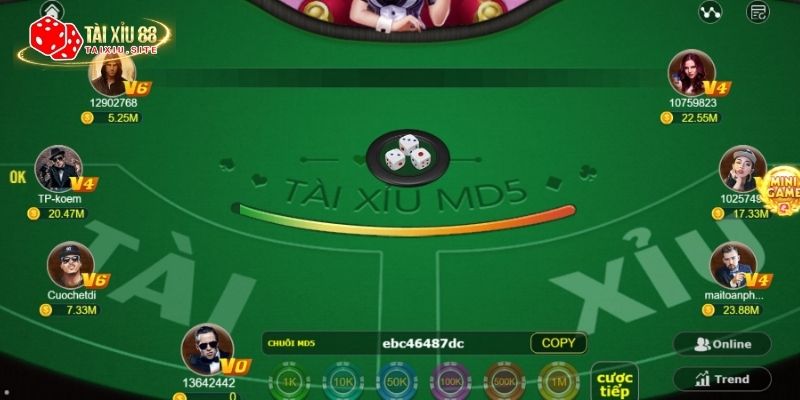 Hình ảnh Tài Xỉu 8US MD5