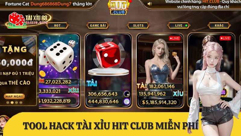 Tool hack tài xỉu HIT CLUB miễn phí tốt nhất 2024