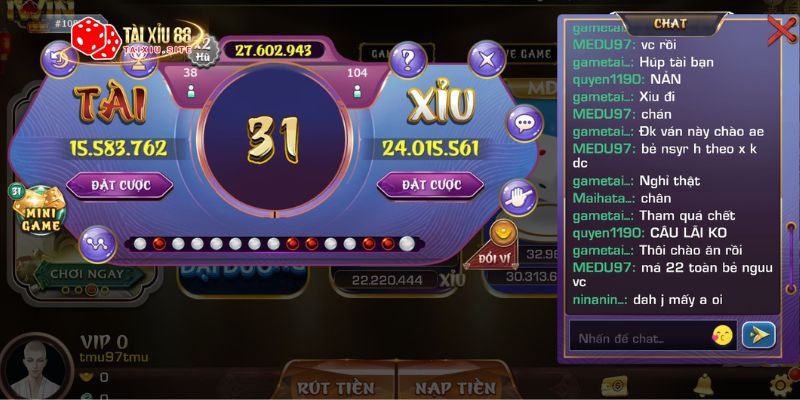 Một số hình ảnh tài xỉu online