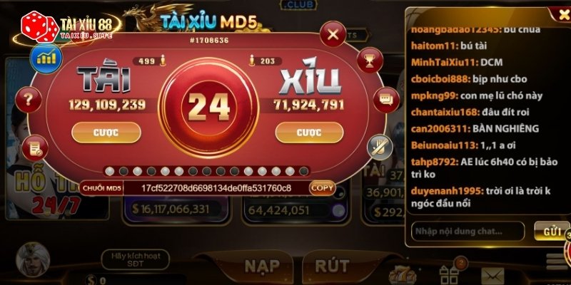 Một số hình ảnh tài xỉu online