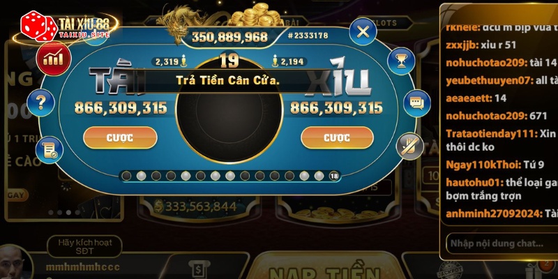 Ảnh nổ hũ tài xỉu tại cổng game GO88